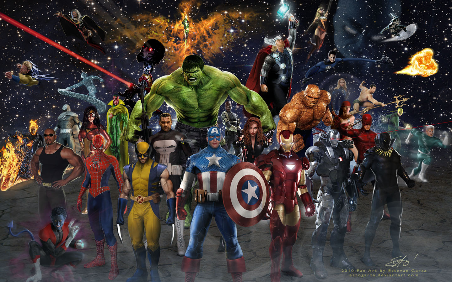 Marvel.com Marvel Team by estogarza on DeviantArt