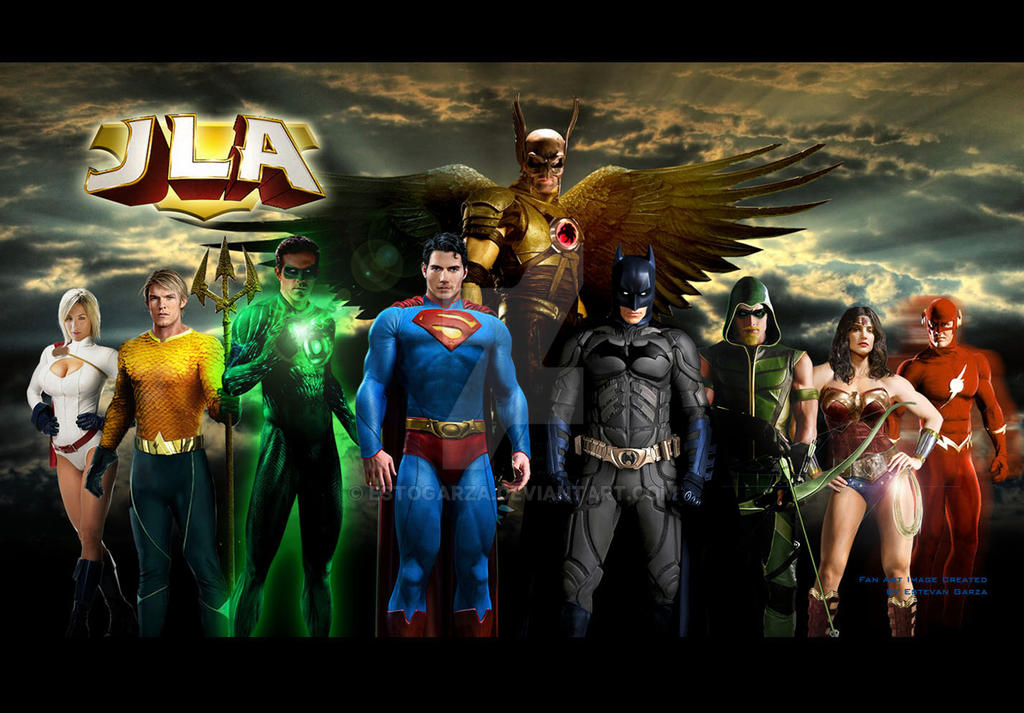 Jla Running JLA Movie Wallpaper by estogarza on DeviantArt