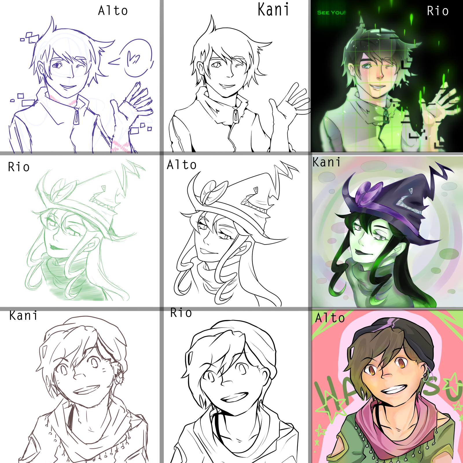 Switch Meme with Kani and Alto!