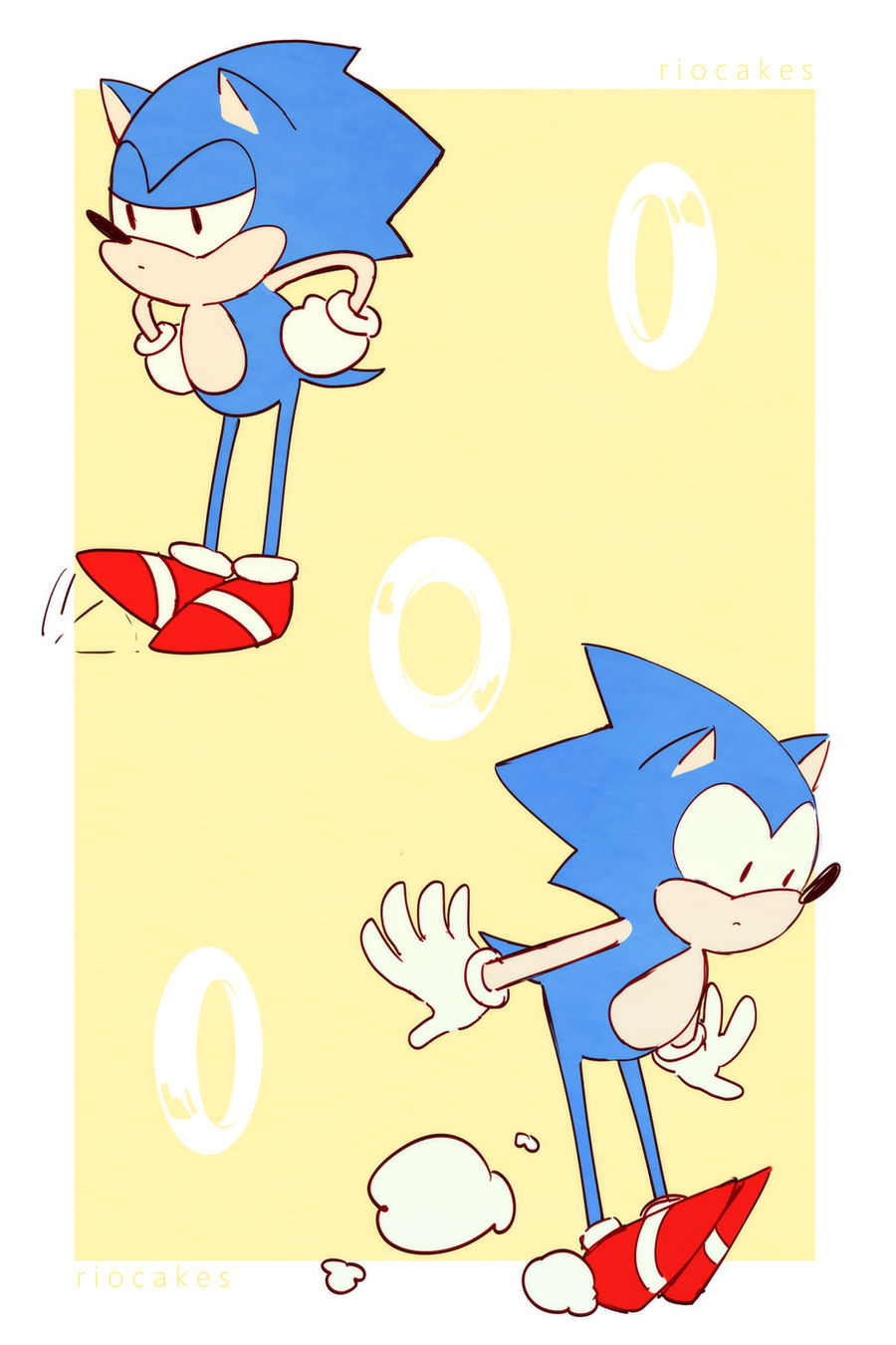 Sonic by Riocakes on DeviantArt