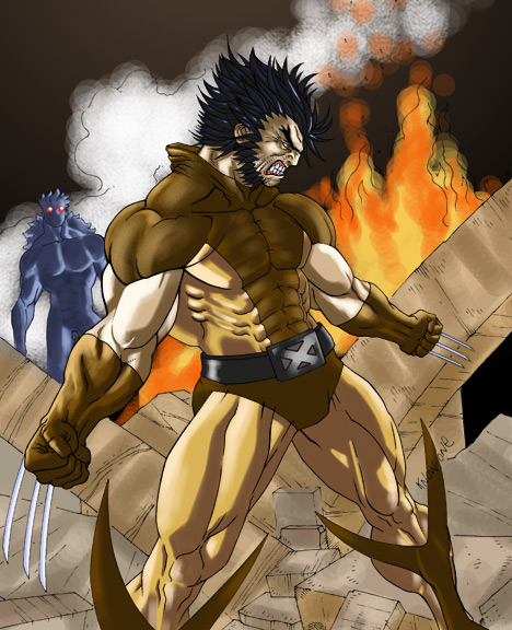 Wolverine Ablaze