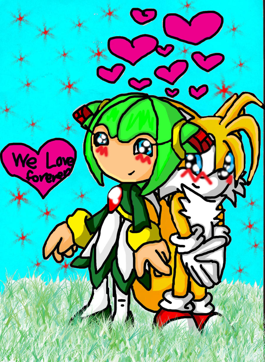Sontails Deviantart Tails and Cosmo in love 2 by sontails-fan on DeviantArt