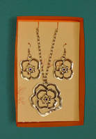 Rose jewelry set