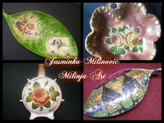 Ceramic decoupage