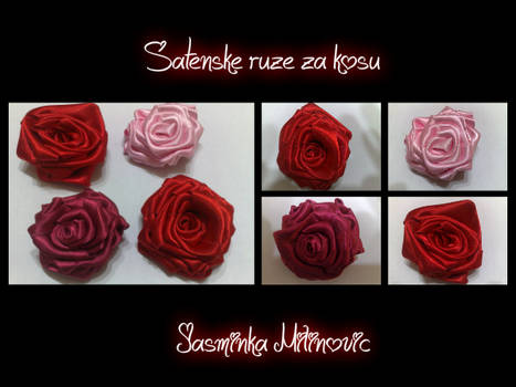 Satin roses