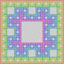 nested circuits Sierpinski carpet