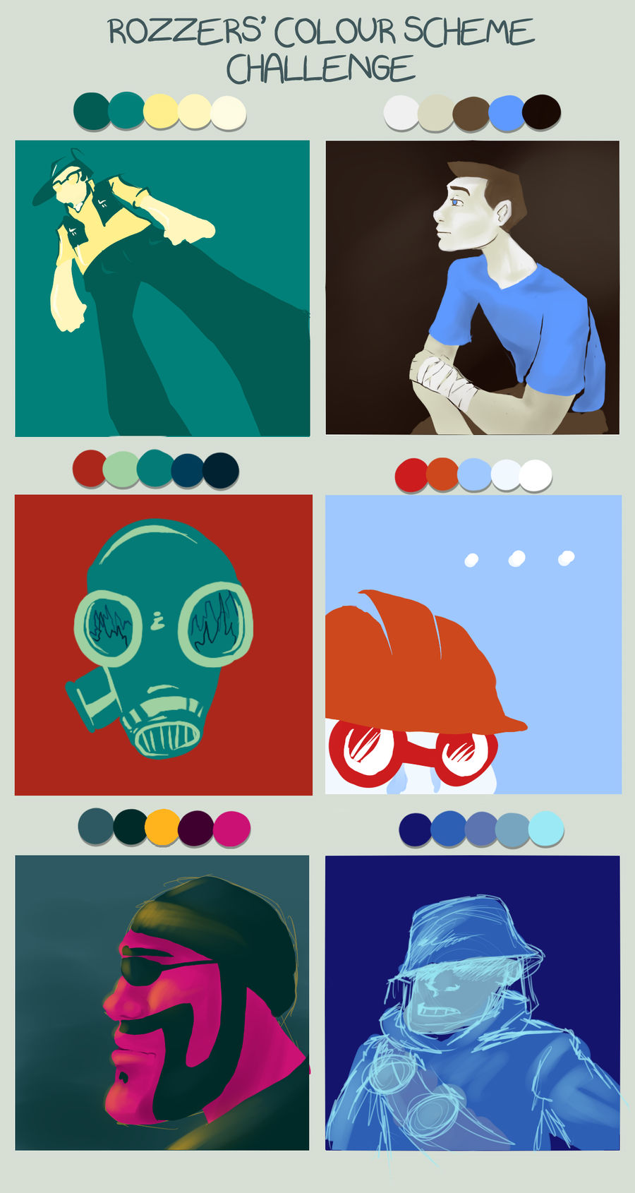 Color Scheme Meme by flailingwings on DeviantArt