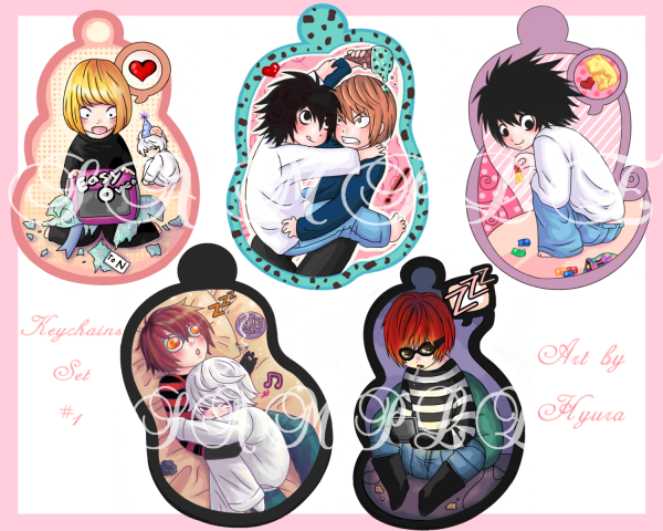 DN - Keychains Set