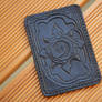 Hearthstone Icecrown leather cardholder