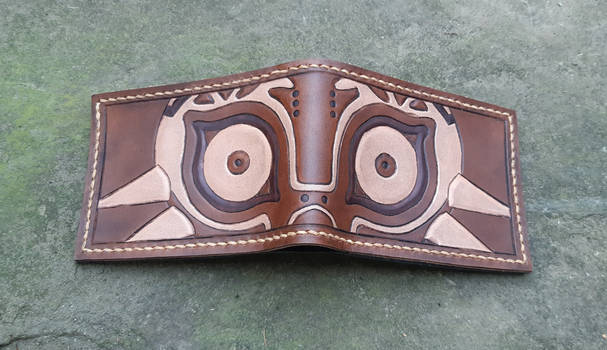 Milk chocolate color scheme Majora's Mask wallet
