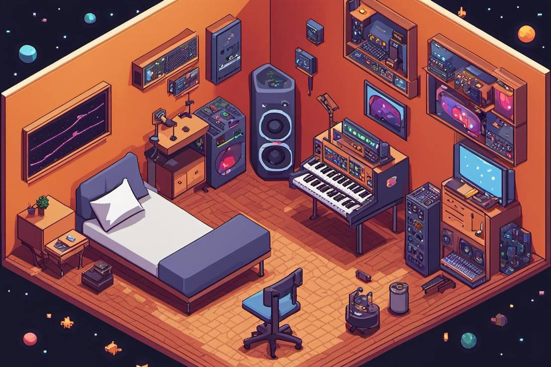 Studnine Deviantart Music studio by sewes990 on DeviantArt