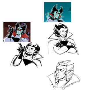 Danny Phantom || Vlad Practice Doodles