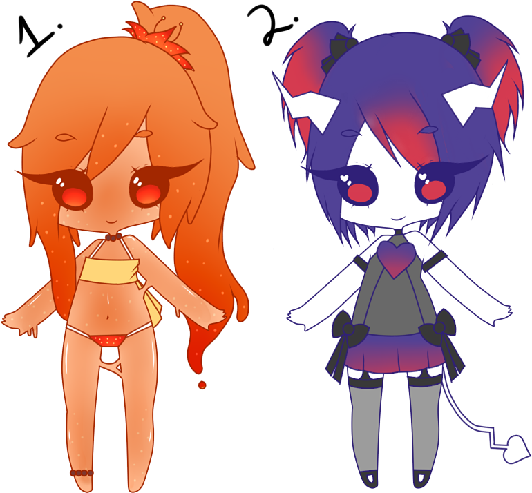 (CLOSED) Point Adoptables: Slime and Demon