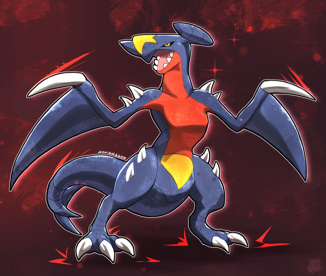 Garchomp by koridwagon on DeviantArt