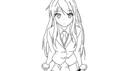 Mashiro Lineart (Sakurasou no pet na kanojo)