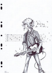 Draw _ Music Boy