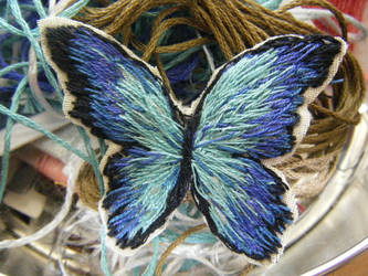 Blue butterfly