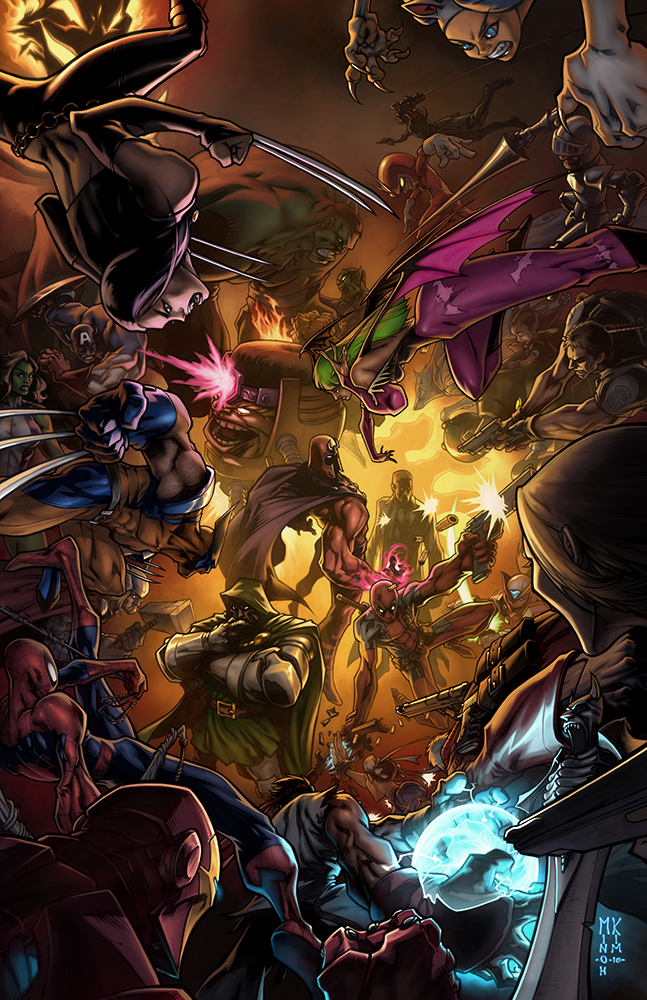 Marvel vs Capcom 3 Art Contest by MinohKim on DeviantArt