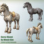 Horse Model and Sculpt