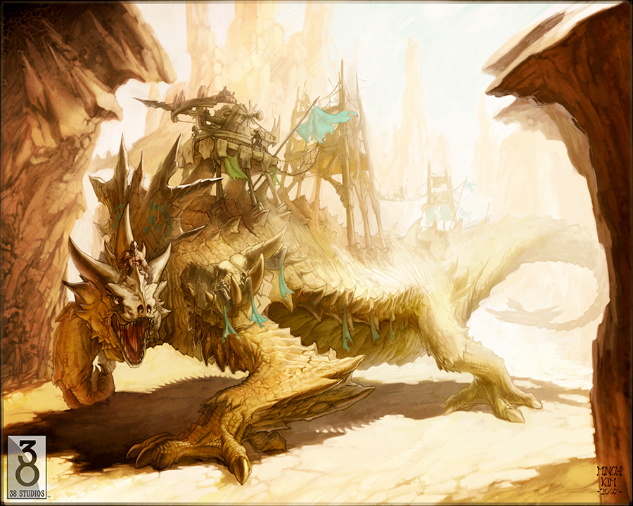 Giant Lizard!1 by MinohKim on DeviantArt