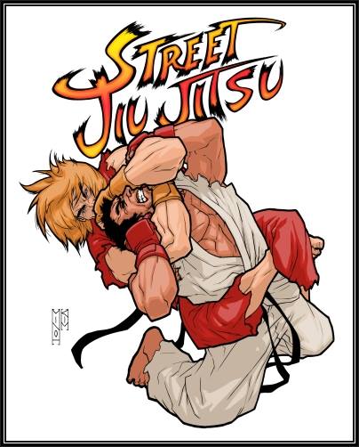 Brazilian Jiu Jitsu T-shirt design