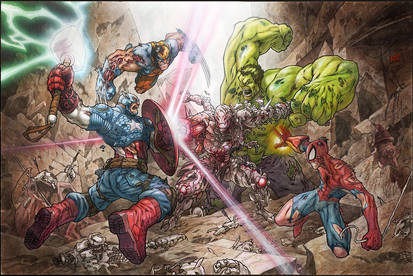 Avengers vs Ultron