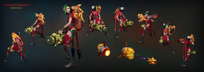 League of Legends - Firecracker Jinx skin