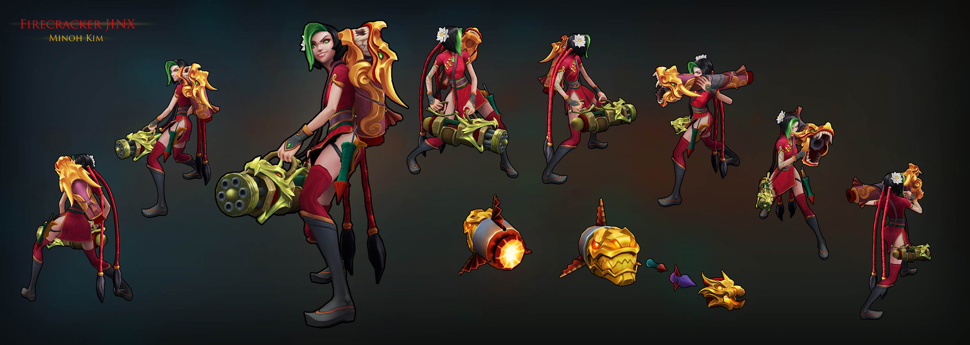Firecracker Jinx!!! by MinohKim on DeviantArt