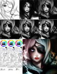 Paint tool SAI tutorial by ryky