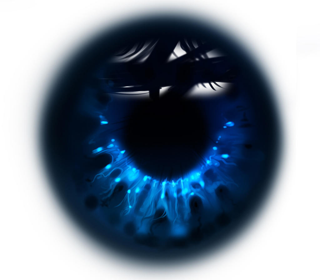 EYE iris  SPEEDPAINTING VIDEO