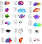 Brushes type for Paint tool SAI #2