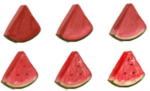 watermelon - step by step