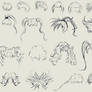 anime hair reference