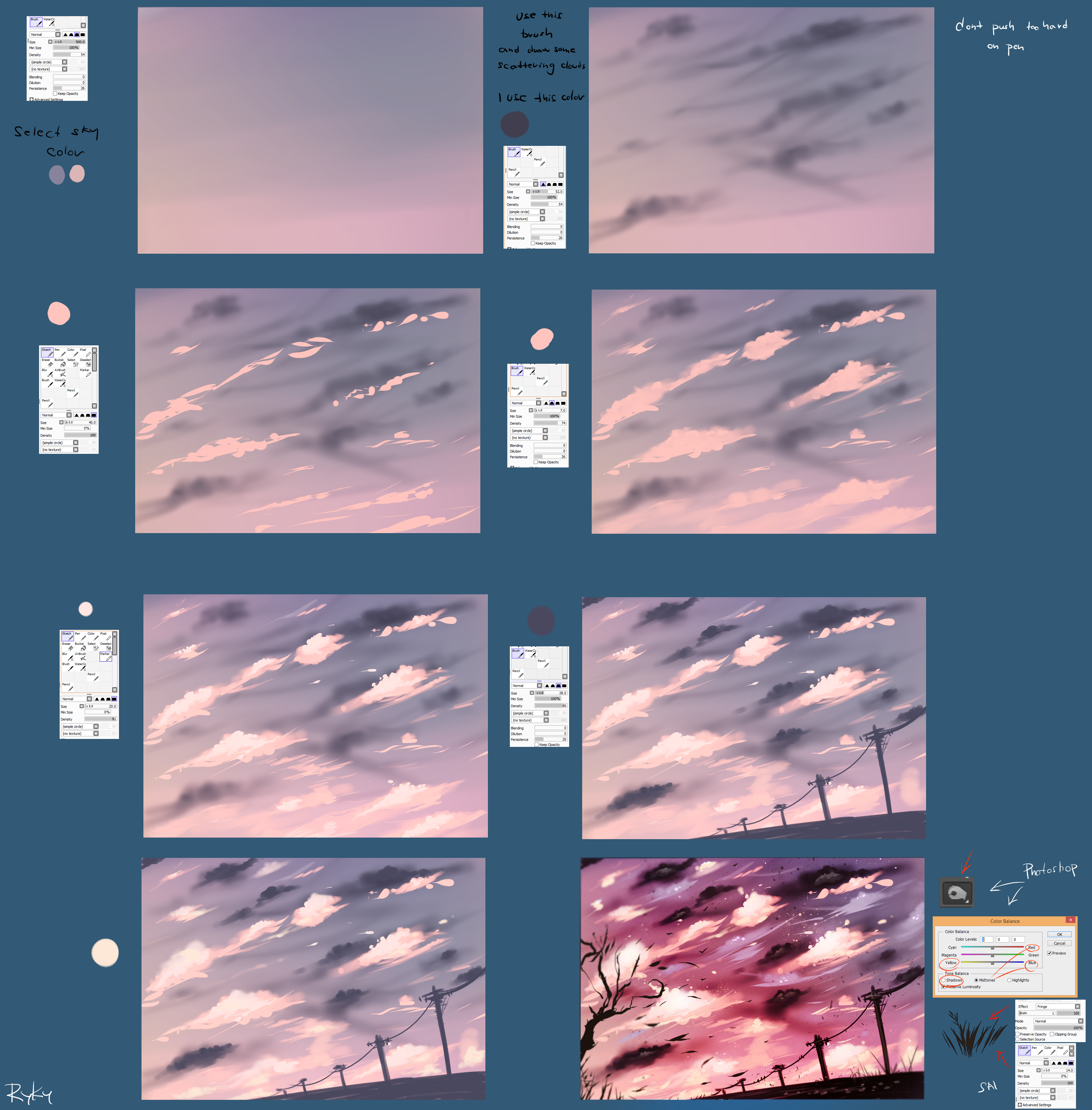 easy scenery tutorial