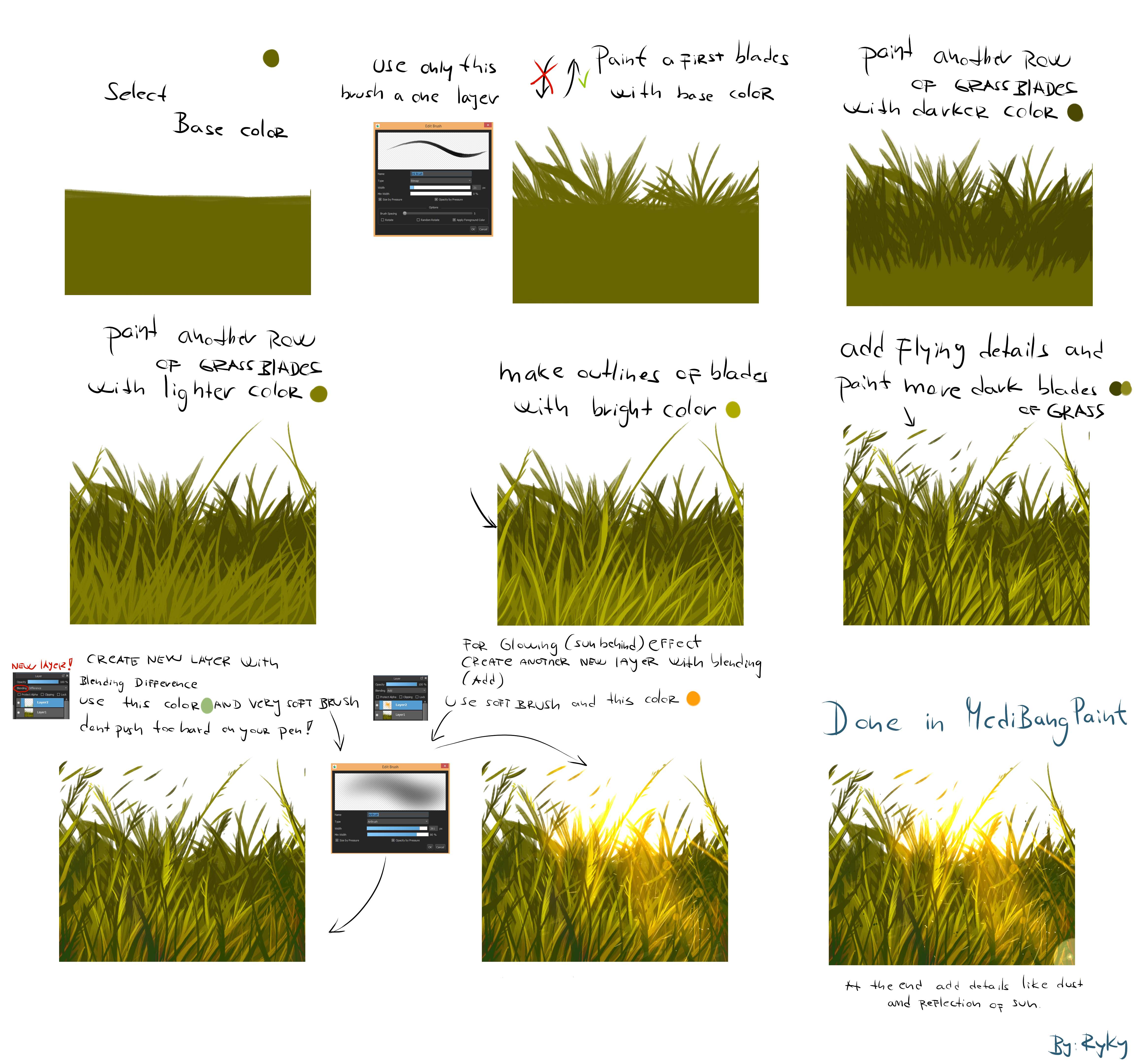 Very easy grass tutorial