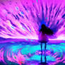 Pink reflection