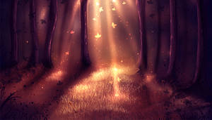 Light in the Forest ( auction CLOSED)