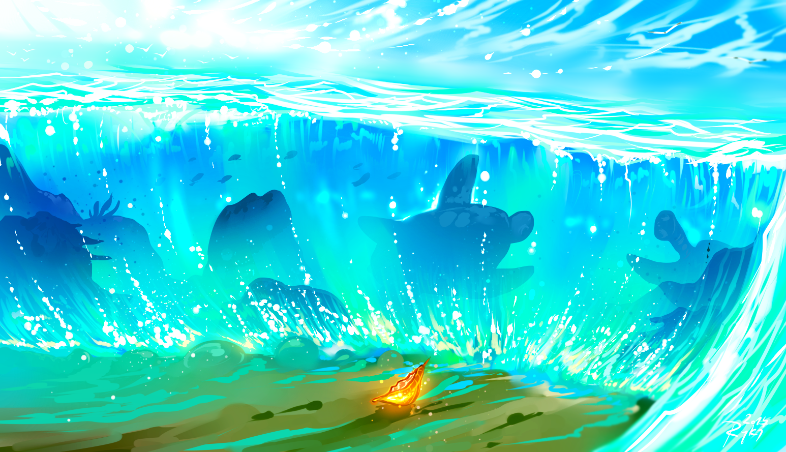 The Ocean Chose Me by ryky on DeviantArt
