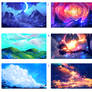 Auction scenery - April 2