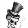 Skull with Tophat