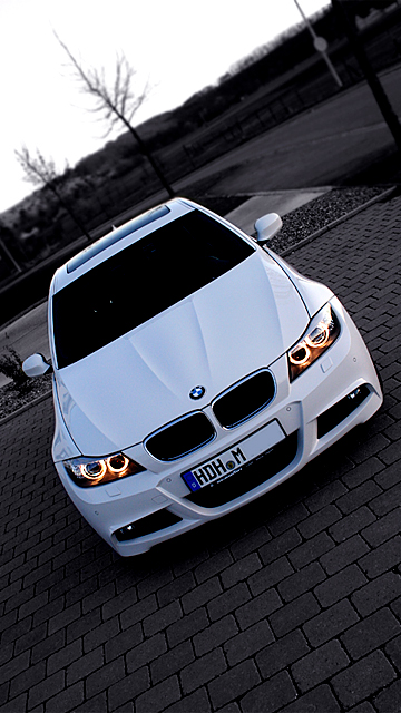 BMW E90 Alpinweiss