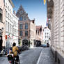 Bruges Street Scene