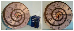 Doctor Who Themed Wall Clock