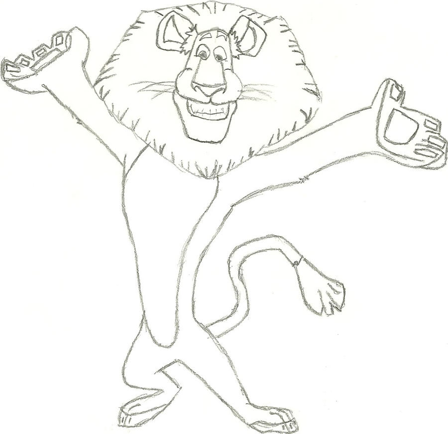 Alex The Lion By Tigaz-Cooper On Deviantart