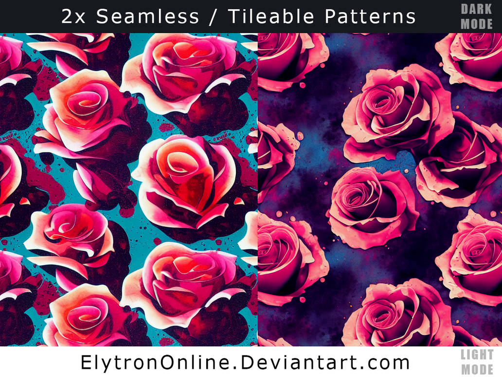 Splatter Roses Profile Skins: Splatter Roses Pack by ElytronOnline on DeviantArt