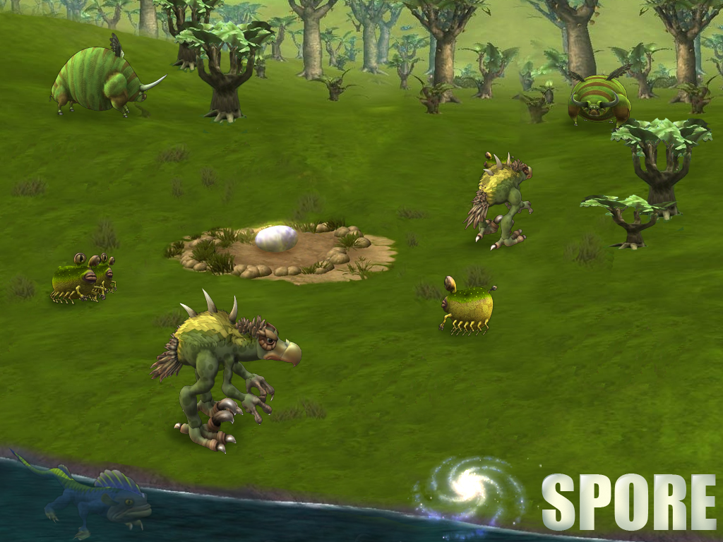 Deviantart Spore Spore Wallpaper by Deer-in-Headlights on DeviantArt