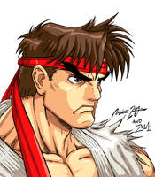 Ryu Character select SUPER STREET FIGHTER 2 TURBO.