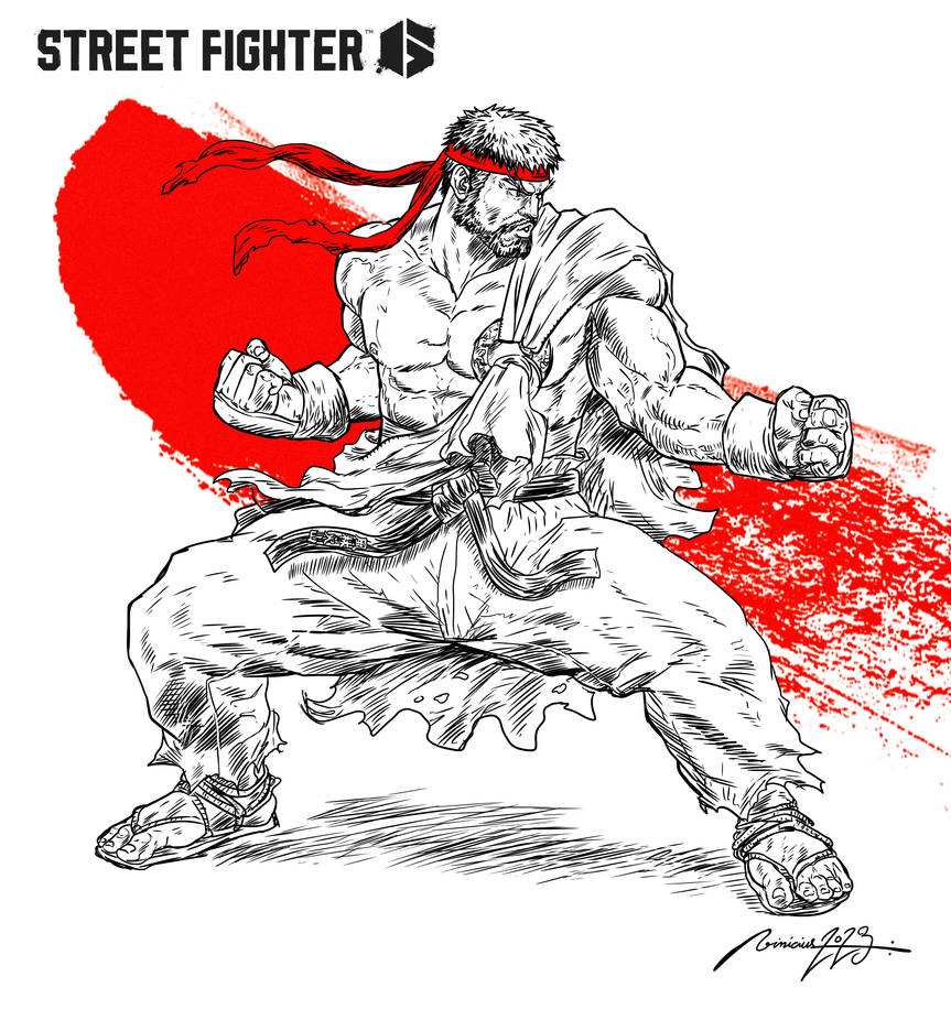Ryu Street Fighter 6 by viniciusmt2007 on DeviantArt