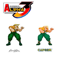 Charlie Nash streett fighter alpha 3