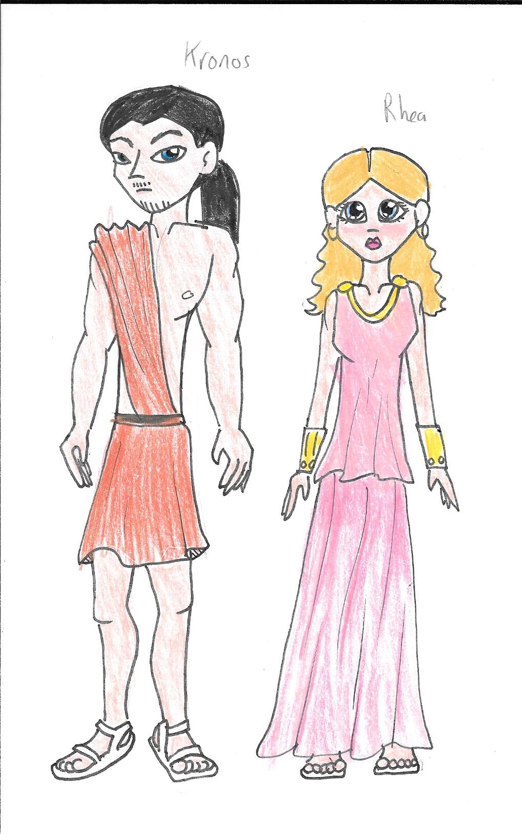 Rhea And Cronus Story